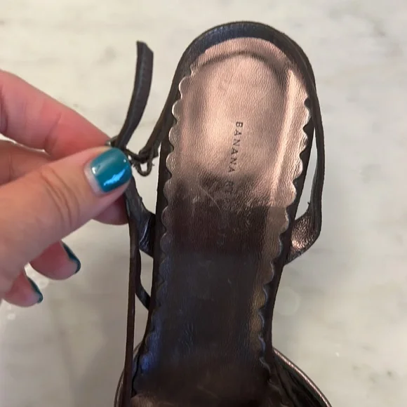 Banana Republic Suede Heels - Picture 4 of 5